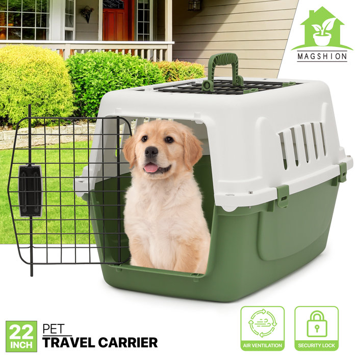 Folding Dog Crate Dog Kennel Petprsco Large Cat Carrier Cat Soft
