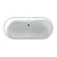 Baignoire de trempage autoportante en fonte 68 po. X 31 po. Jaiana-17756561-17756557
