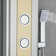 55" 4-Jet Shower System with Hand Wand - Requires existing shower head connection