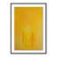 Figures in a Souk Yellow Framed Print-48617724-48617725