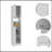 Ibis Linen Cabinet, Double Doors, Four Interior  Shelves, Two Cabinets  -White-2110430365
