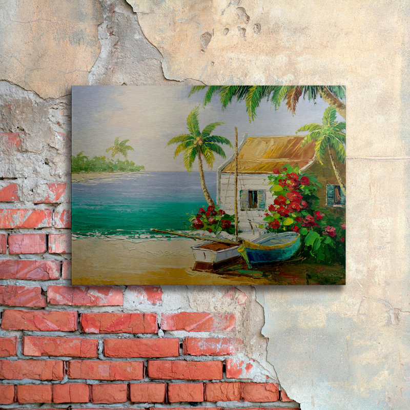 « key west breeze », reproduction d’art sur métal