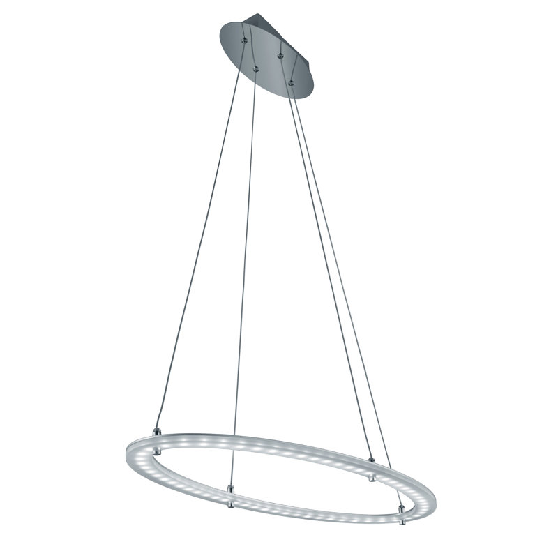 Luminaire suspendu géométrique à del unique/statement Drolet