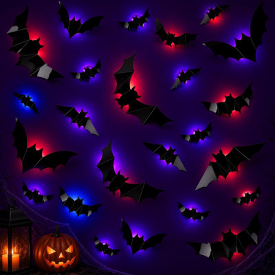 Plastic Wall Mounted Halloween Outdoor Decoration