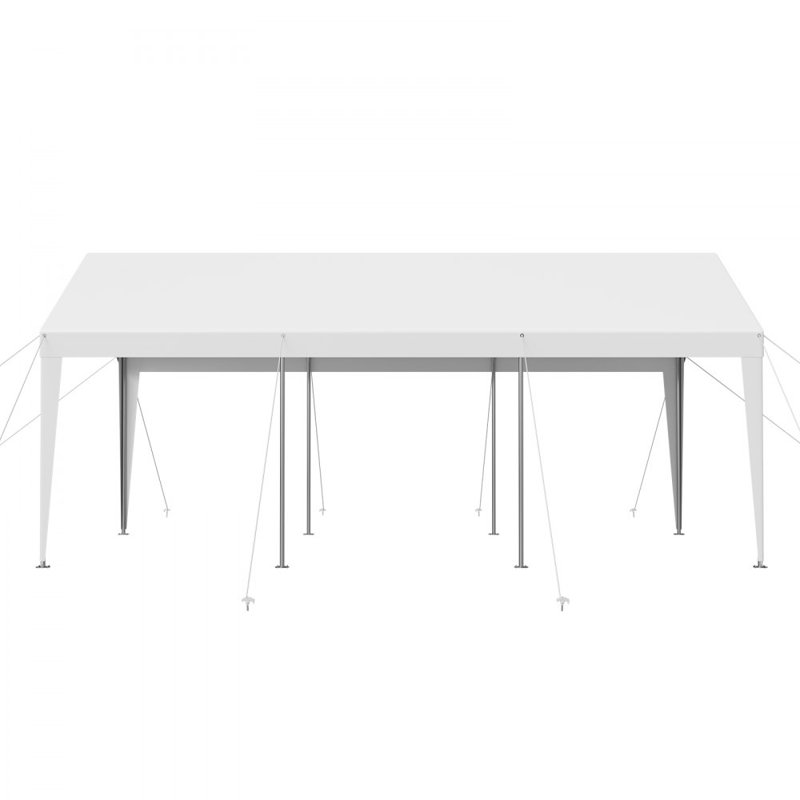 Carport Car Canopy 10 x 20 FT Heavy Duty Portable Car Garage Shelter Tent White, White
