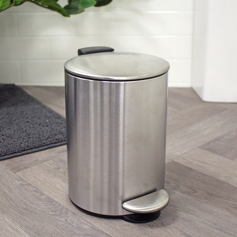 Rebrilliant Decorative Bin, Silver/Black