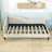Wood Upholstered Daybed with Legs and Backrest-1715116173-1715116211