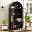 Armoire de rangement arquée moderne