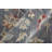 Rylan Transitional Oriental, Gray/Ivory/Red Area Rug-1685522991