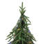 Sapin de Noël artificiel en polyéthylène de 90 cm avec guirlande lumineuse DEL à piles et base en toile de jute