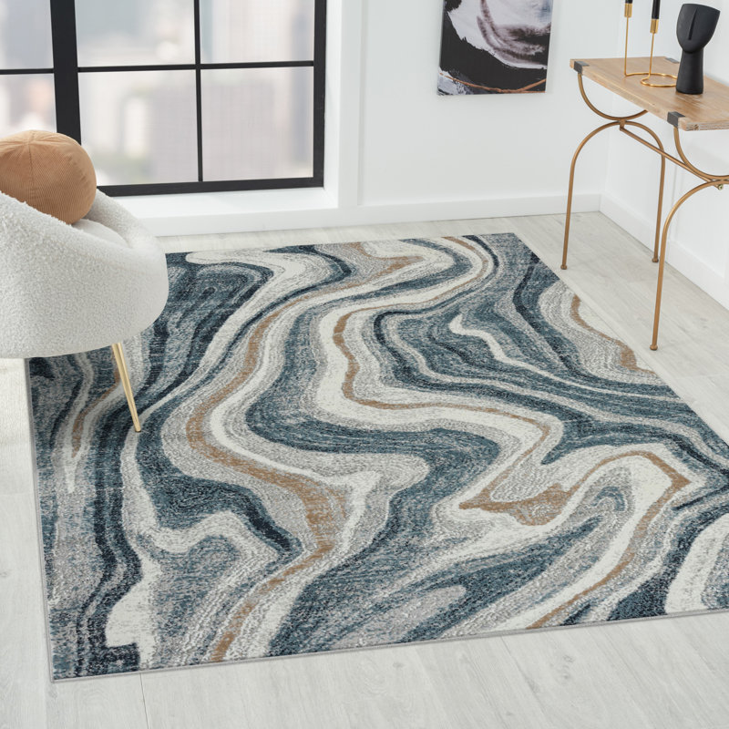 Helson Indoor Rug, Rectangle 6' x 9'