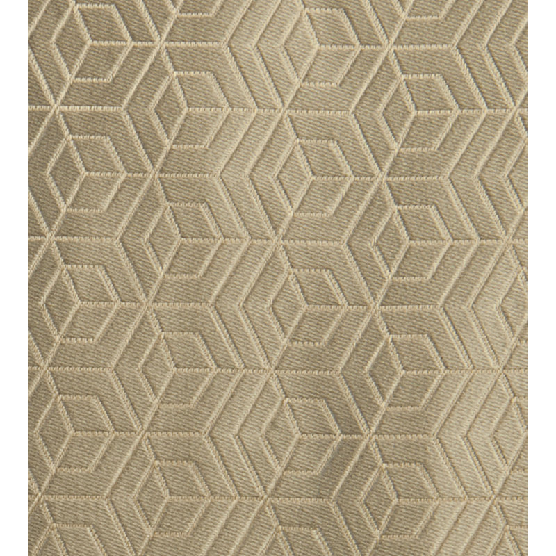 Tissu Optimist Hoopstar, Or sur taupe