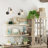 Annariitta 1-Light Industrial Wall Lamp with Antique Brass Finish for Bedroom Reading