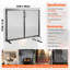 1 Panel Iron Fireplace Screen