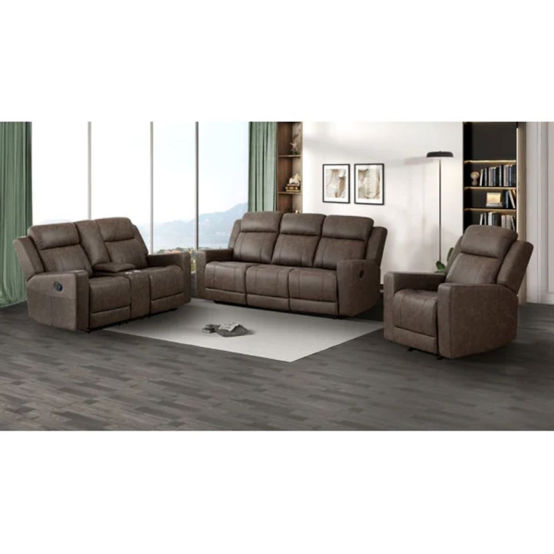 Ensemble de salon configurable, Brown
