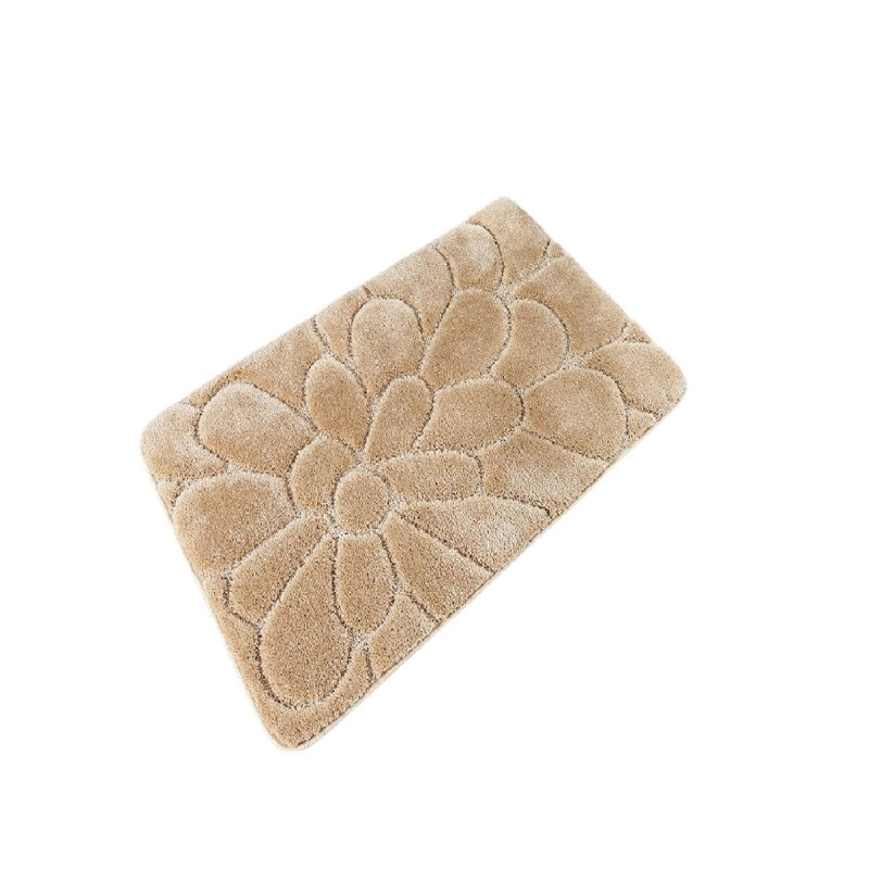Chatteris Non-Slip Bath Rug, Beige