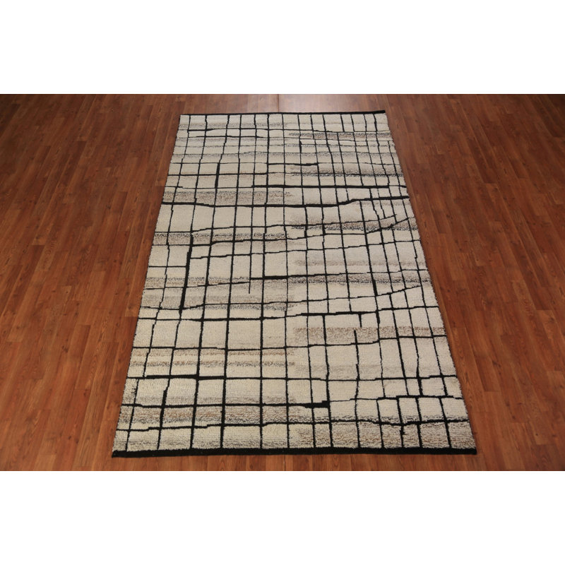 Tapis marocain moderne All-Over 5 x 8