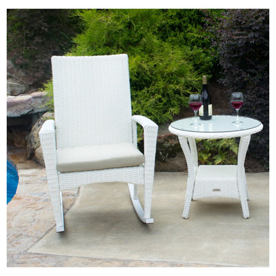 Table d'appoint en osier Bayview