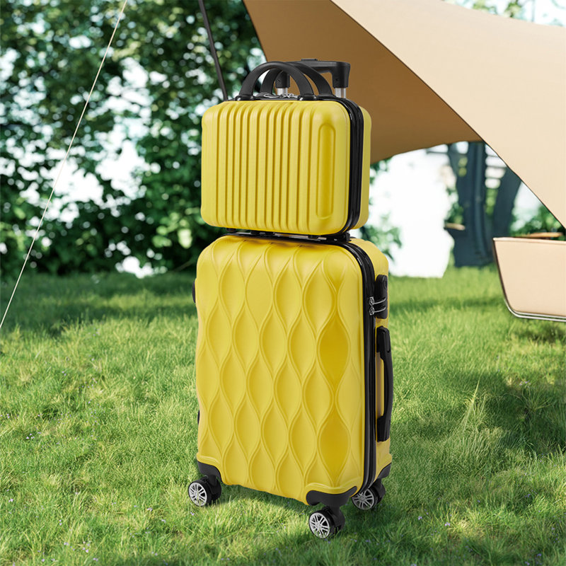 ABS；Iron Makeup Organiser, Yellow