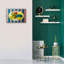«The Giraffe» par Valery Vecu Quitard, art mural sur toile-233562230