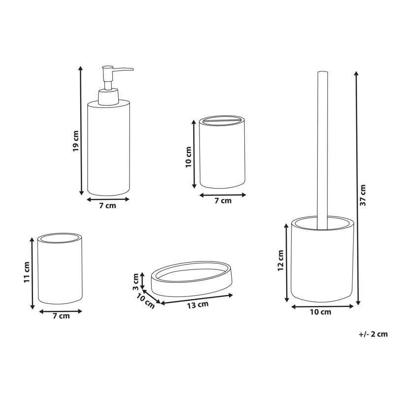 Bathroom Accessory Set