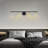 24 in. 4-Light Black Modern LED Vanity Light Bar, Hardwired Wall Sconce, Dimmable, 3-Color