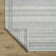 Lavande Striped Wool Area Rug