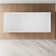 67" Freestanding Solid Surface Bathtub With Overflow And Pop-up Drain