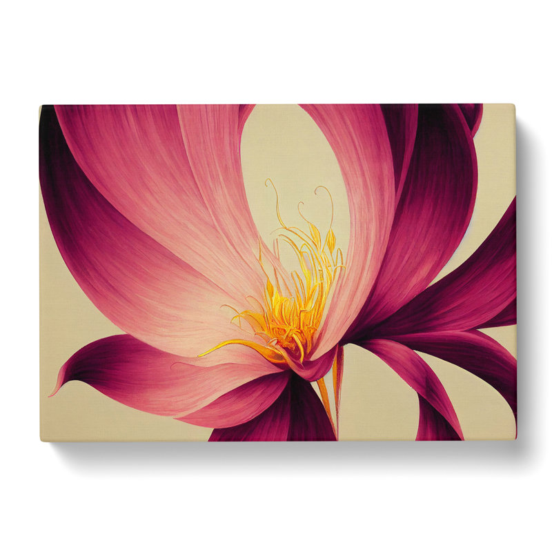 Glorious Flower - Wrapped Canvas, 35cm H x 50cm W x 3cm D