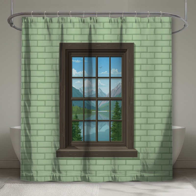Rideaux de douche Mountain View, L 70 po x H 72 po