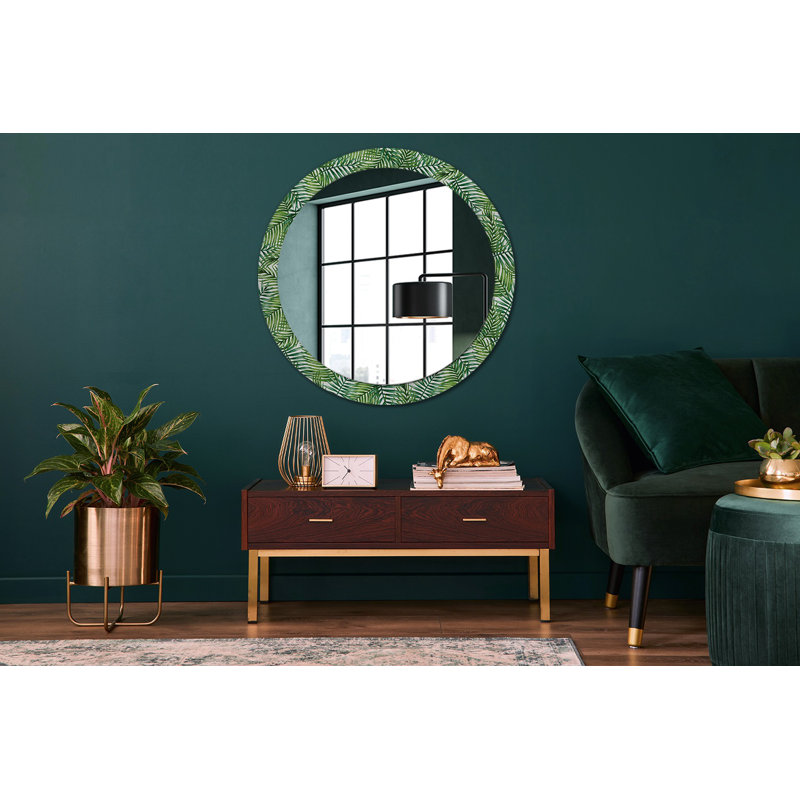 Huldar Glass Flat Wall Mirror