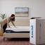 Matelas hybride infusé de gel et d'aloès Lucid Comfort-436205327-485966070