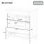 Armoire de salle de bain 30 "avec lavabo gris - porte de meuble-lavabo moderne avec tablette-635659043