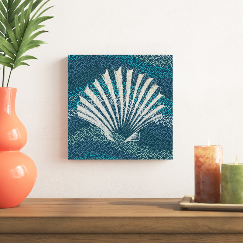 Verre de mer I, H 12 po x l 12 po x P 1,25 po