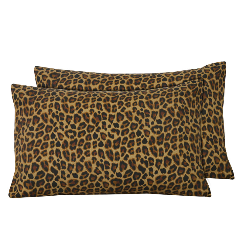 Ensemble de draps 100% coton 144 fils, Simple, Brown