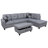Crius 103.5" Upholstered L-Shape Sectional-88413529-88413528