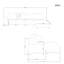 Canapé modulaire 5 pièces rembourré-1367591369