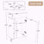 Ensemble de meuble-lavabo simple 18,6 po avec dessus Nekane-973953404