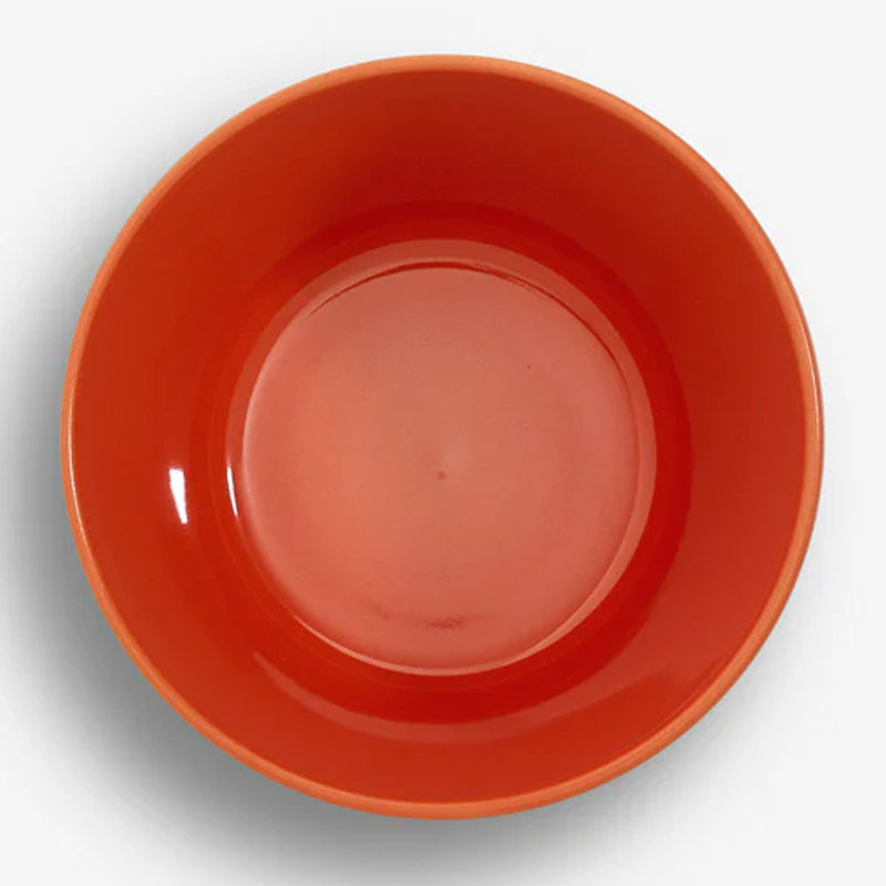 Sur La Table Colour Me Happy Stoneware Cereal Bowl, Orange