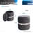 Modern Velvet Upholstered Round Ottoman - With Storage Function