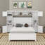 Lit double en bois avec armoire-1551251913