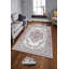 Tapis tissé élégant (4 x 6 pieds), 100% polyester, d'une hauteur de poils de 0,3 po | Pois antibactérien antidérapant en PVC | Lavable à la machine, impression numérique en 3D | Parfait pour le salon, la chambre à coucher et le bureau-422831493
