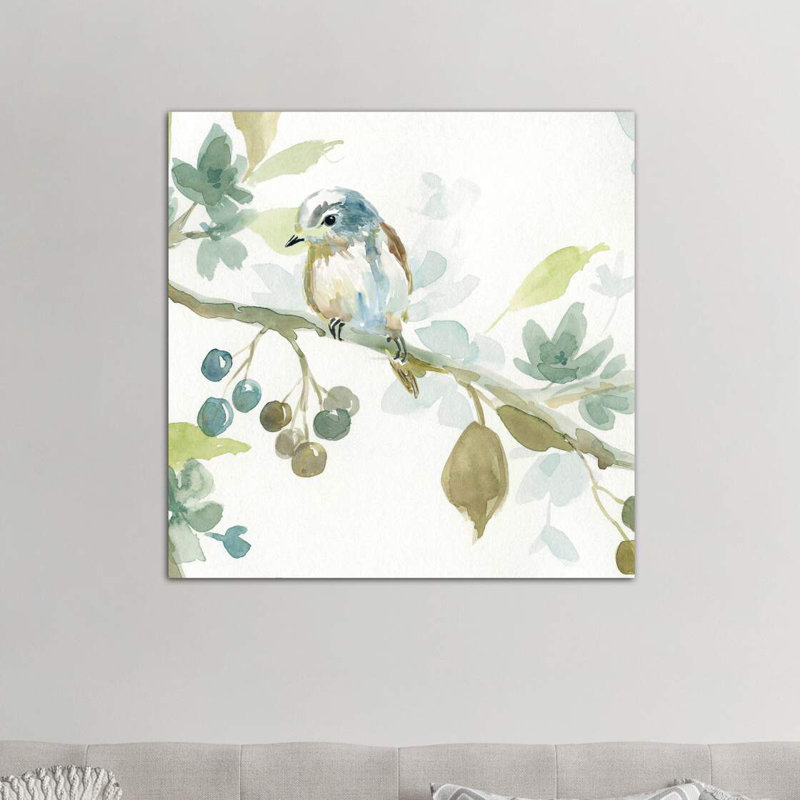 Spring Melody II by Carol Robinson - Wrapped Canvas Painting, 45.72 cm H x 45.72 cm W x 1.91 cm D