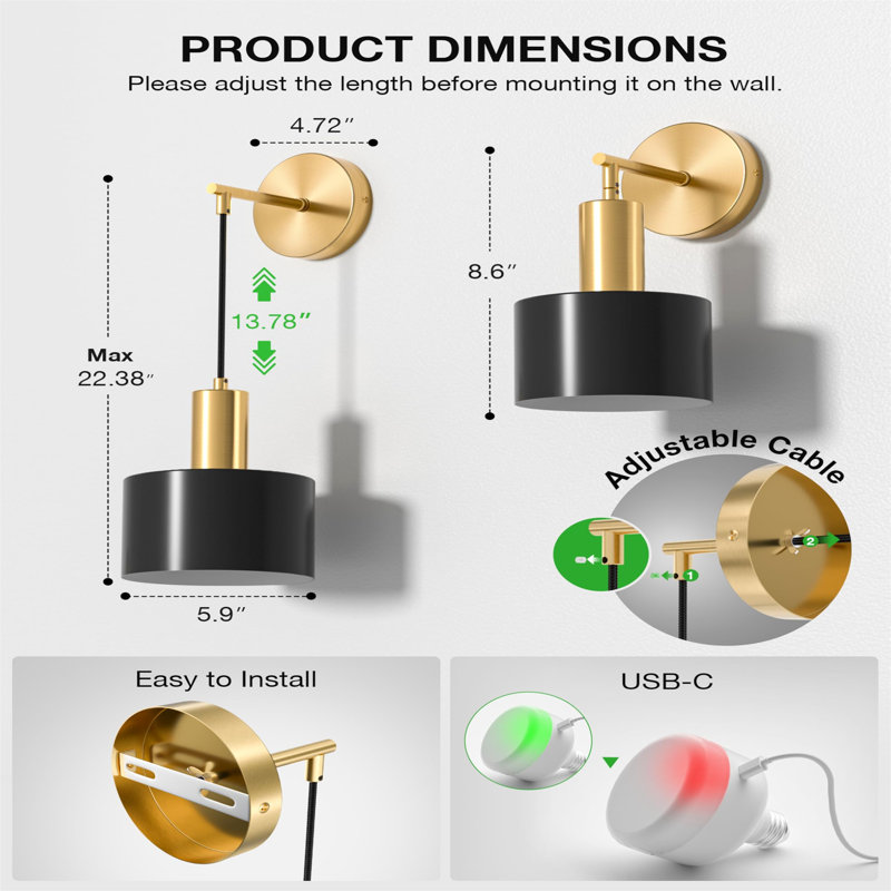 Swing Arm Sconce
