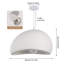 Luminaire suspendu en rotin 1 lumière Rosenstein-88545899