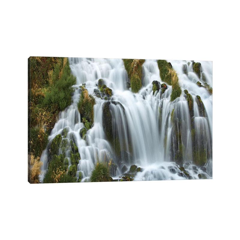Waterfall, Niagara Springs, Thousand Springs State Park, Idaho by Tim Fitzharris - Gallery-Wrapped Canvas Giclée on Canvas