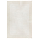 Hand-Knotted High-Quality White Area Rug