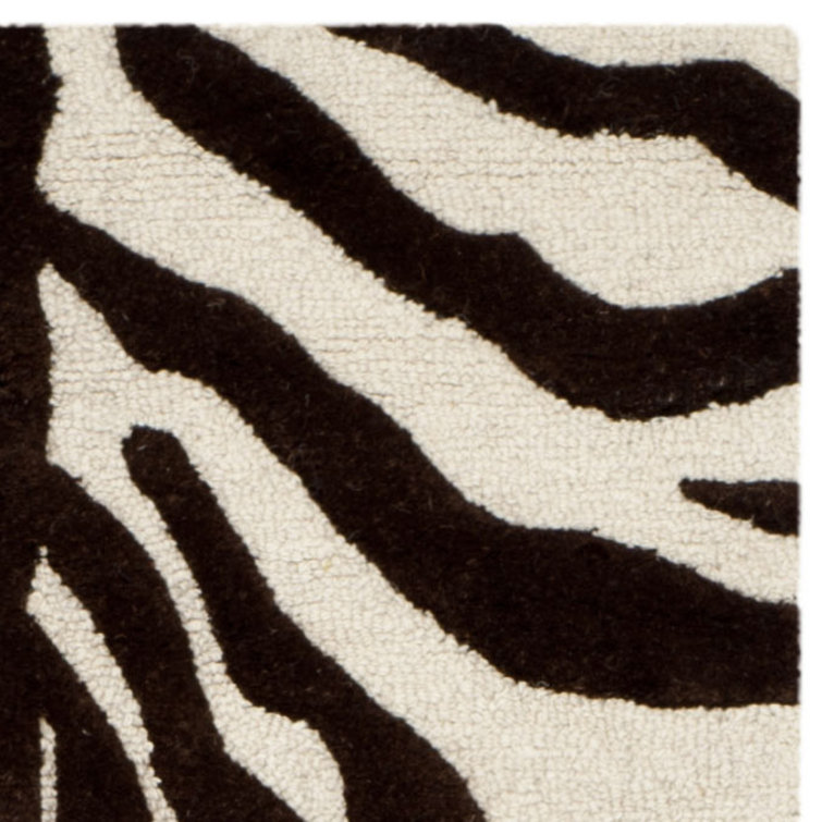 Cambridge Hand Tufted Wool Animal Print Rug