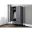 Janine 2 Door Solid Wood Wardrobe