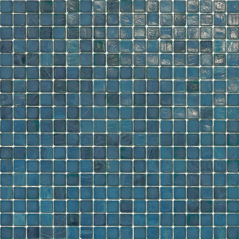 5/8" x 5/8" Glass Mosaic, Turquoise